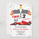 Search for two fast two curious birthday invitations Boy 2nd birthday