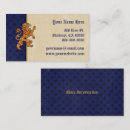 Search for medieval business cards Gold