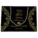 Search for 50th anniversary gift bags Elegant