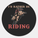 Search for riding a bull stickers Western
