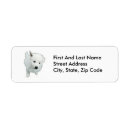 Search for samoyed return address labels White