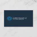 Recherche de fleur de lotus bleu cartes visite Élégant