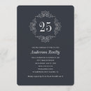 Search for business anniversary invitations 25th