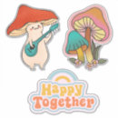 Search for happy together stickers Kawaii