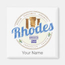 Recherche de rhodes grèce magnets Vintage