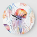 Search for jellyfish clocks Watercolor