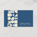 Search for shape business cards Blue