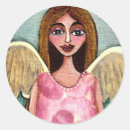 Search for christian angel stickers Pink