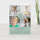 Search for modern fathers day cards Green