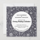 Recherche de monochrome wedding invitations Boho