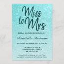 Search for glam bridal shower invitations Glitter