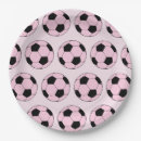 Search for pink soccer plates Sport