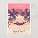 Recherche de bali vintage cartes postales Rétro
