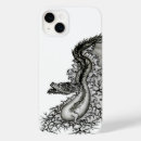 Recherche de dragon noir iphone coques Noir et blanc