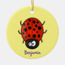 Search for ladybird ornaments Illustration
