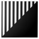 Search for black and white stripes tiles Geometric
