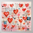 Search for love heart drawing posters Whimsical