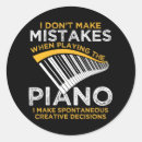 Search for music keyboard stickers Pianist