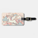 Recherche de licorne bagages étiquettes Arc en ciel
