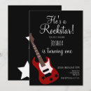 Search for rock star party invitations Guitar