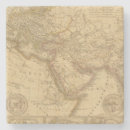 Search for ancient maps coasters Hand