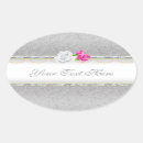 Search for rose oval stickers Elegant