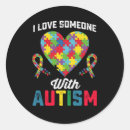 Search for i love someone with autism stickers Awareness