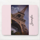 Search for famous landmarks mousepads Eiffel tower