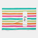 Search for multi colored tea towels Retro