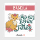 Search for woodland creatures stickers Fox