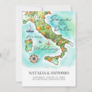 Search for italy wedding save the dates Map