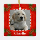 Recherche de petit chien ornements Rouge
