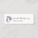Search for magic mini business cards Purple
