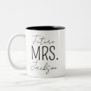 Search for engaged couple mugs Mr and mrs