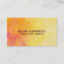 Recherche de aquarelles abstraites cartes visite Design d'intérieur