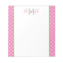 Recherche de pois blocsnotes Monogrammé