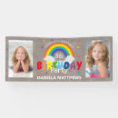 Search for rainbow birthday banners Colourful