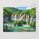 Search for plitvice lakes postcards National park