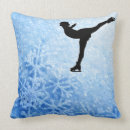 Recherche de patineur coussins Hiver