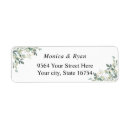Search for eucalyptus return address labels Elegant and modern