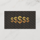 Recherche de dollars cartes visite Customer