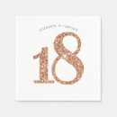 Search for 18th birthday napkins Simple