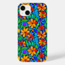 Search for folk flowers iphone cases Red