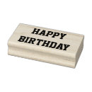 Search for happy birthday rubber stamps Message