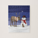 Recherche de bonhommes de neige puzzles Nez de carotte