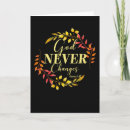 Search for never cards Christian