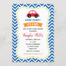 Recherche de red baby shower invitations Voiture