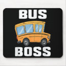 Search for school bus driver mousepads Student