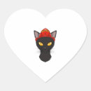 Search for heart cat stickers Black cats