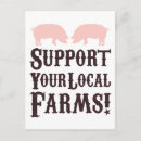 Search for bacon vertical postcards Pig